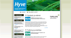 Desktop Screenshot of hyve.turkuamk.fi