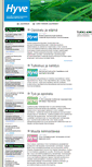 Mobile Screenshot of hyve.turkuamk.fi