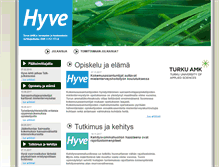 Tablet Screenshot of hyve.turkuamk.fi